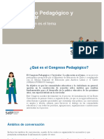 Información Congreso Pedagógico