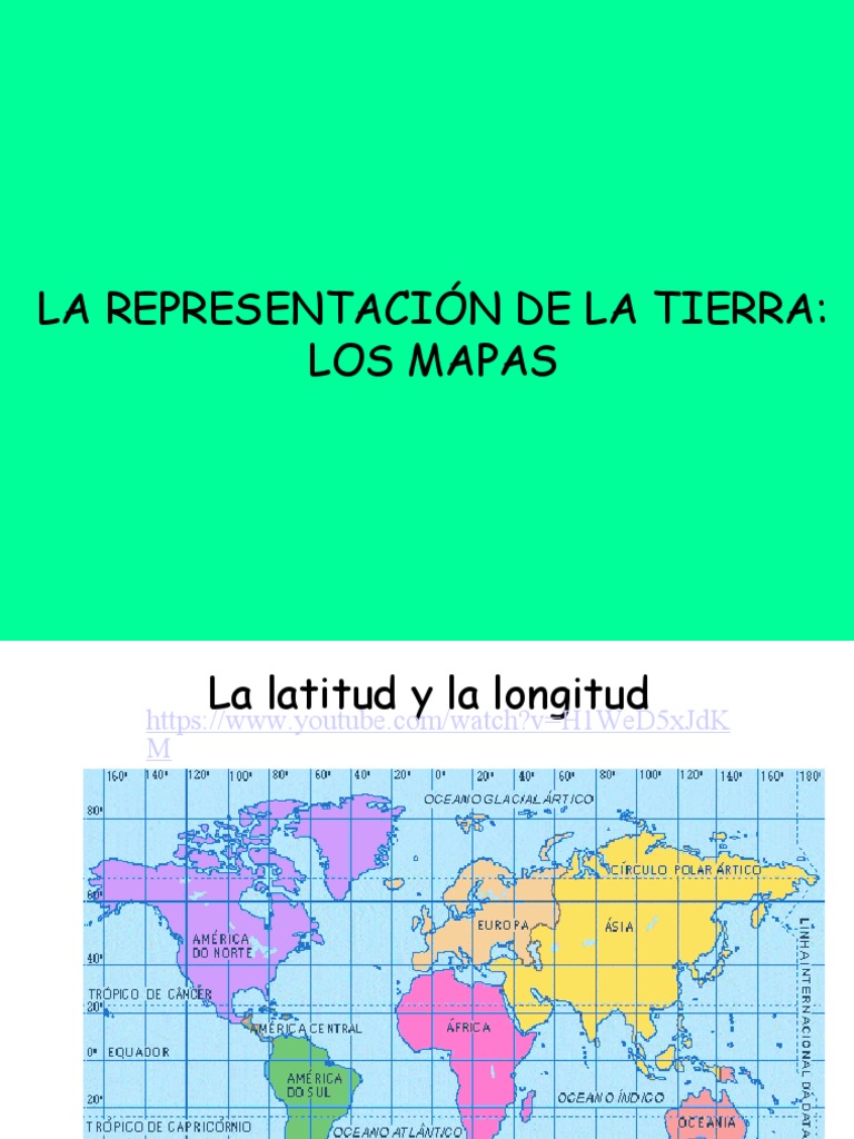 La Representación De La Tierra Los Mapas Pdf Ecuador Mapa