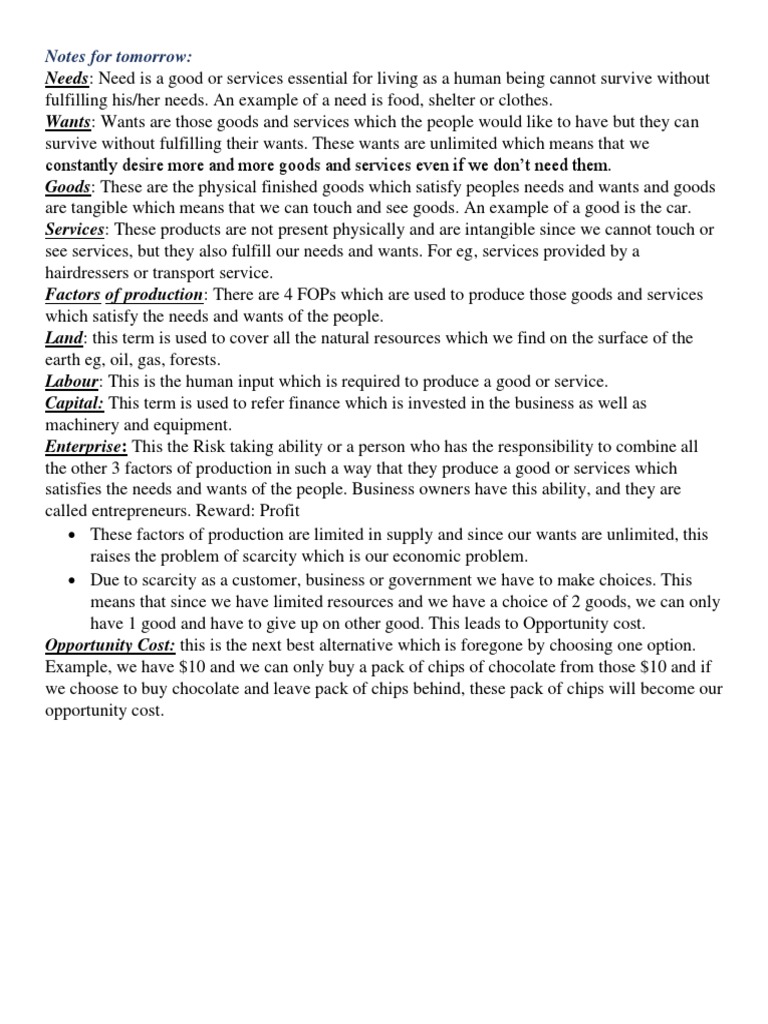 Specialisation And Division Of Labour Pdf