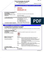 FDS - 114220 - CLP - Ibiotec - Aerosol - Demoplast® - 750 - NSF - 146622 - (F) - V08 Le 12.11.2019