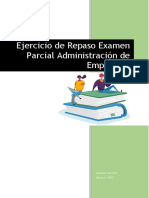 Repaso Examen Parcial Administracion de Empresas I