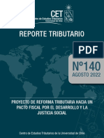 rt140 Proyecto de Reforma Tributaria Hacia Un Pacto Fiscal Por El Desarrollo y La Justicia Social