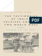 The Testimonies of Indian Soldiers and The Two World Wars Between Self and Sepoy (Singh, Gajendra) (Z-Library)