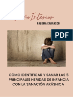 Nin o Interior Como Identificar y Sanar Las 5 Principales Heridad de Infancia Con La Sanacion Akashica