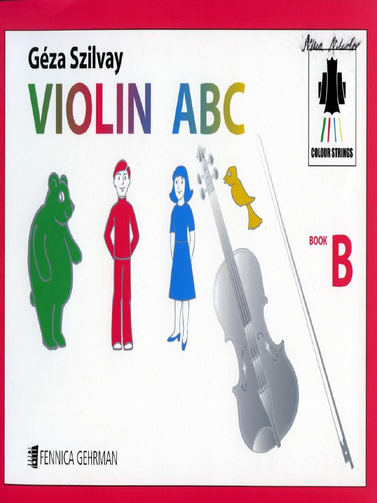 Geza szilvay violin abc book bco pdf