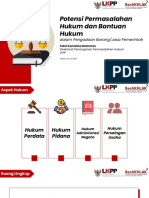 Potensi Permasalahan Dan Bantuan Hukum Dalam PBJP