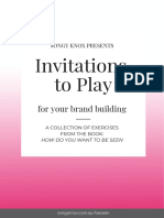 BE SEEN Invitations To Play