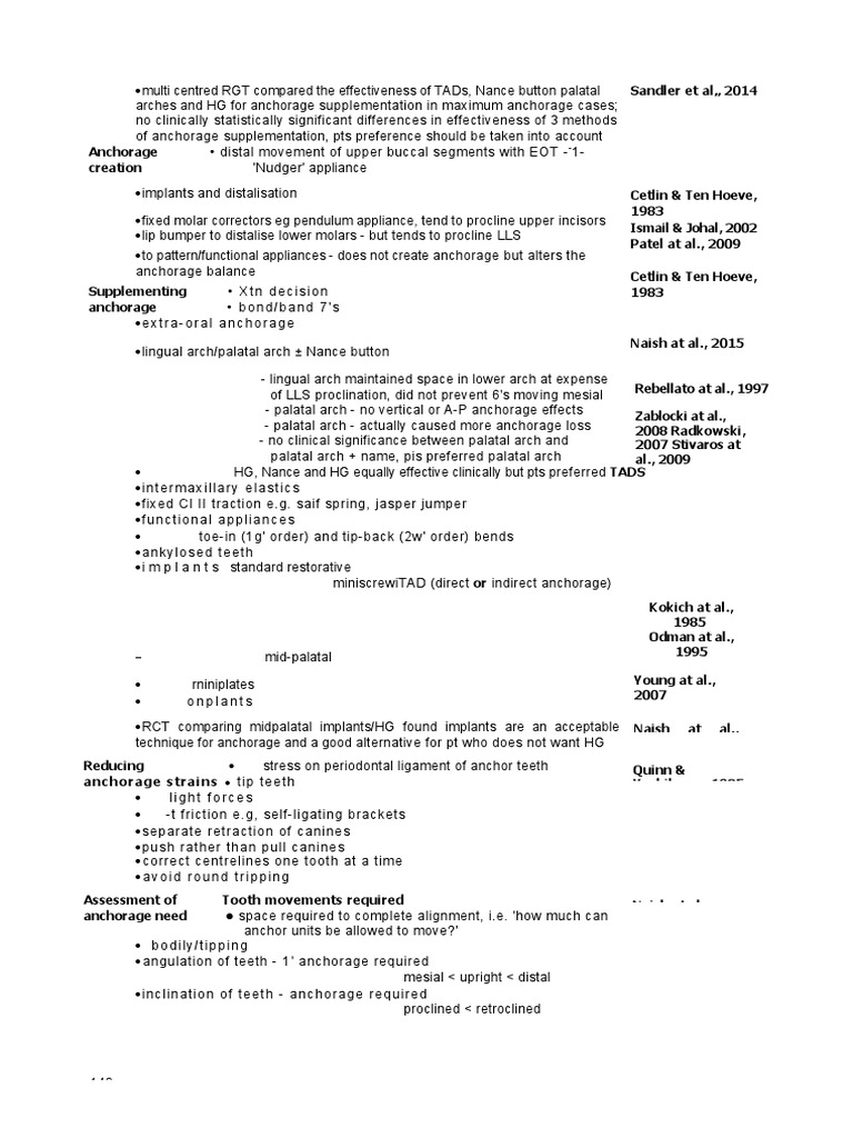 4 Postgraduate Notes in Orthodontics150199 PDF Tooth Orthodontics