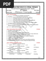 XI Paper Apr Sample