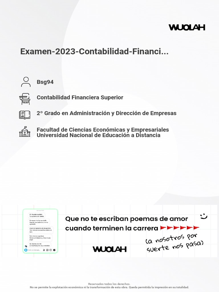 Examen 2023 Contabilidad Financiera Superior Pdf
