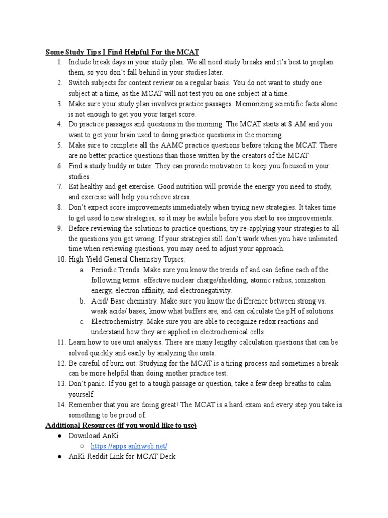 mcat-study-tips-pdf-medical-college-admission-test-applied-and
