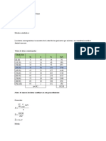 Estudio Estadístico