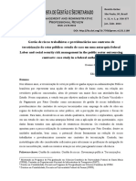 (Contratos) Gestao de Riscos Trabalhistas e Previdenciarios Nos Contratos - Gesec