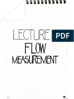 Hydraulics - Flow Measurement - Lecture