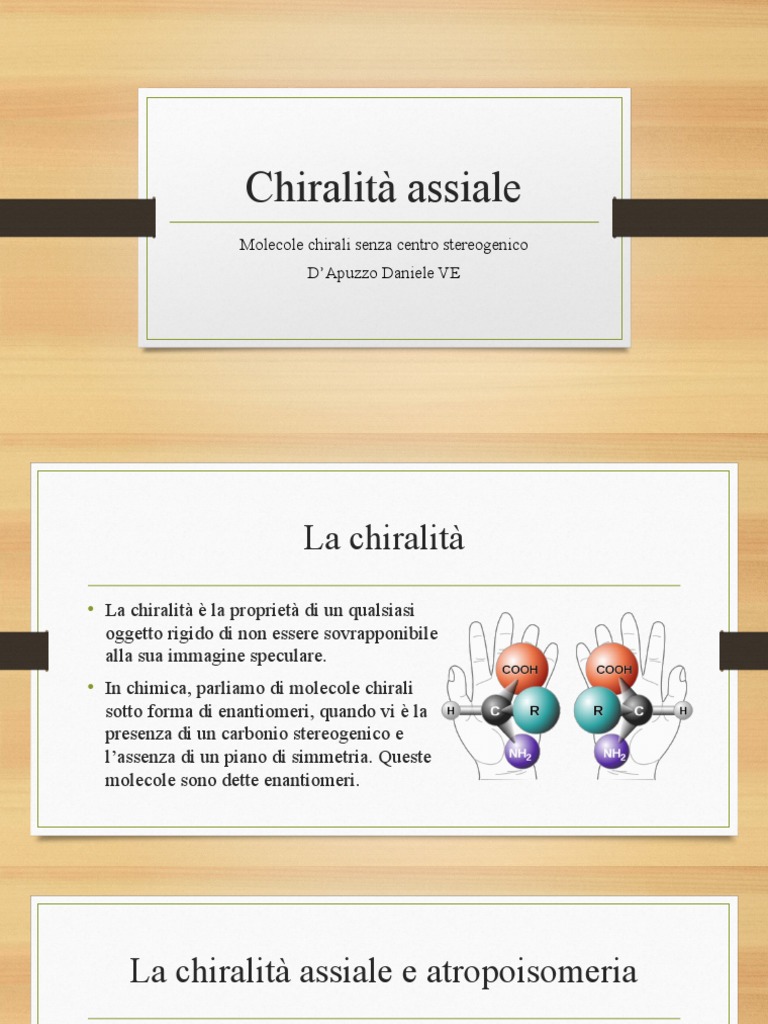 Chiralità Assiale | PDF