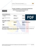 Certificado Participacion