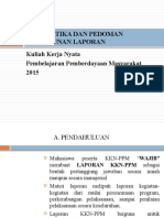 A - Format Laporan KKN 2015