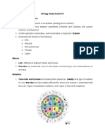 Biology Study Guide EV4