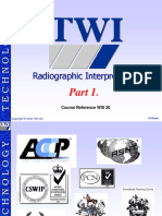 TWI Radiographic Interpretation Part 1 Course Reference WIS 20 2004
