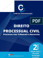 Processo Civil 2 - Recursos e Procedimento Nos Tribunais