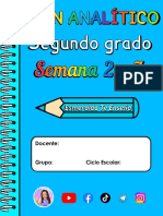 ? 2° S2-S3 - PLAN ANALÍTICO ? Esmeralda Te Enseña ?