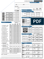 Starfinder Auto Fill Sheet