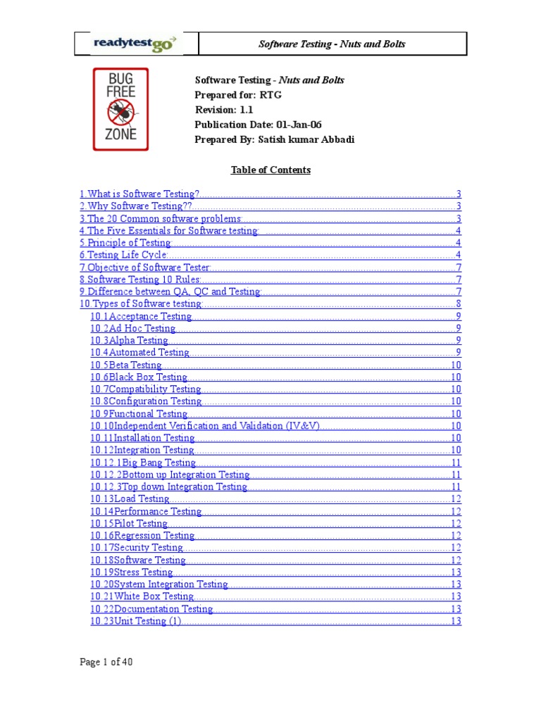 Software Testing Guide for Professionals | PDF | Software Testing ...