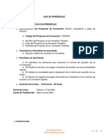 Guia de Aprendizaje Liquidacion y Pago de Nomina