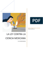 La Ley Contra La Ciencia Mexicana