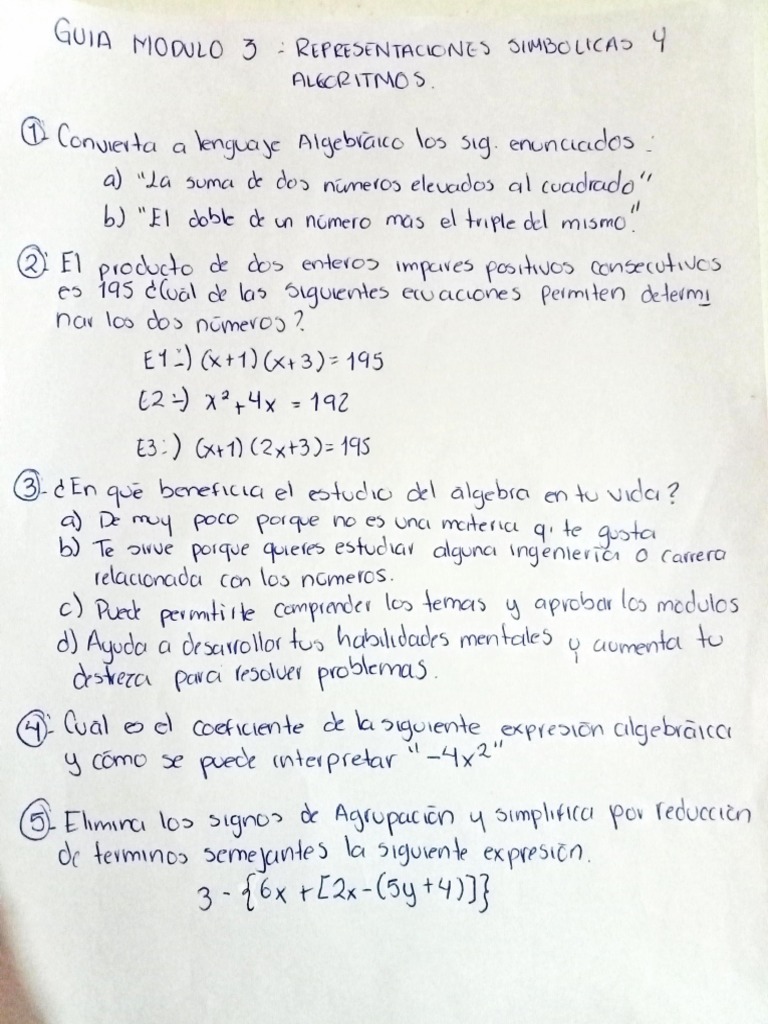 Test Modulo 3 | PDF