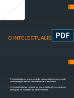 o Intelectualismo