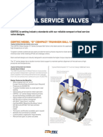 CORTEC Compact Valves - Critical Service