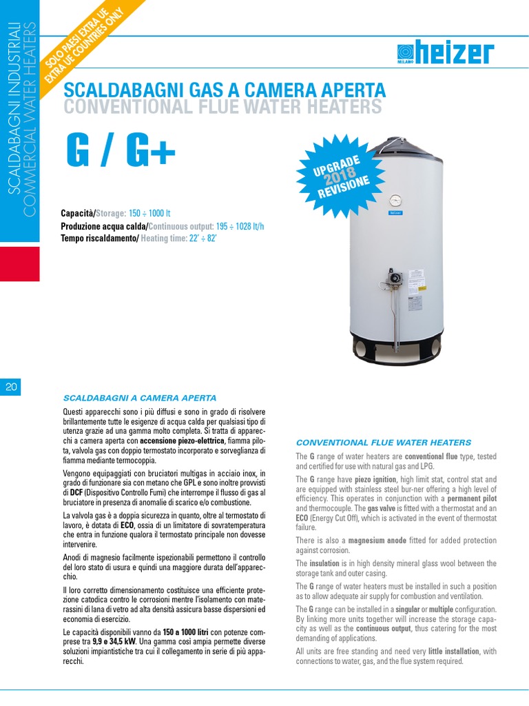 Heizer Mod G G+ en | PDF