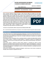 Gabarito Justificado - Direito Civil