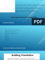 Passive Design Stratergiesdaf