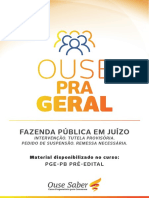 Fazenda Pública em Juízo