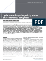 Updates On The Pathogenicity Status of Pseudomonas Aeruginosa