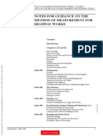 Notes For Guidance On The Method of Measurement For Highway Works - November 2006