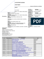 Tribunal de Justiça Do Estado Da Bahia Poder Judiciário PROJUDI - Processo Judicial Digital