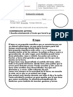 Guía Evaluada Lenguaje 2° Básico (Nota 2