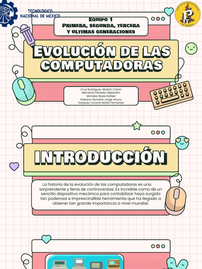 Evolucion de Las Computadoras, Expo | PDF | Hardware de la computadora ...