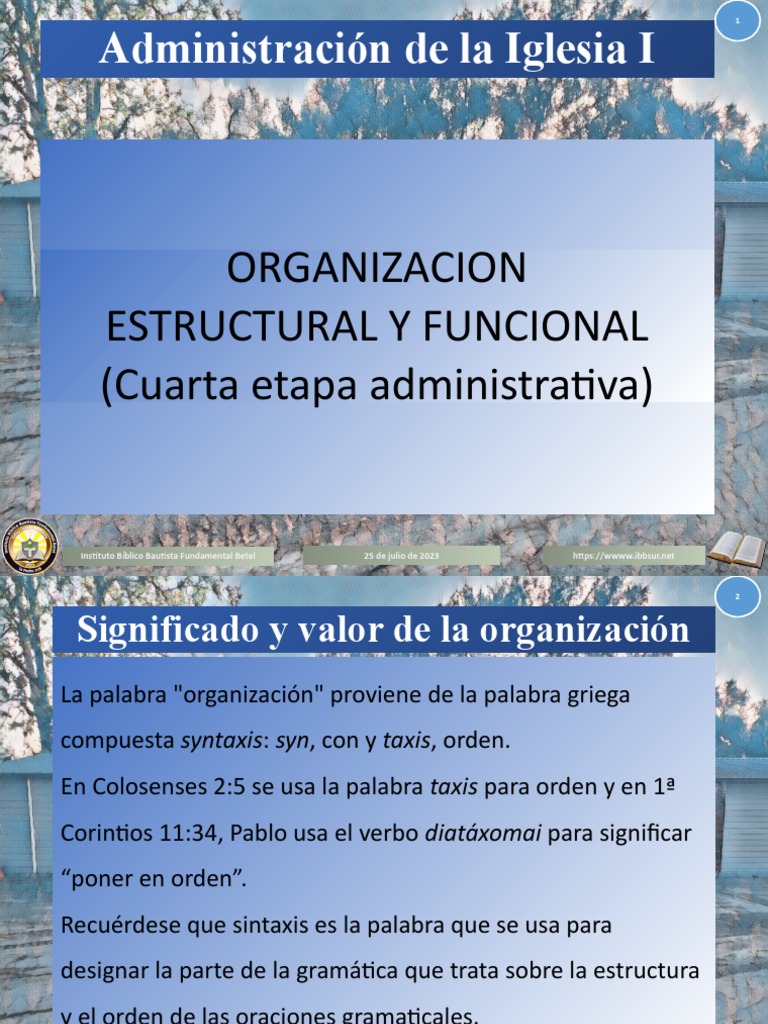 Estructura y Organización de la Iglesia | PDF | Iglesia Católica ...