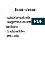 Sterilisation and Disinfection EHL 4531 &2 (2007) (Disinfection 37-68)