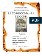 La Cosmogonia y Teogonia