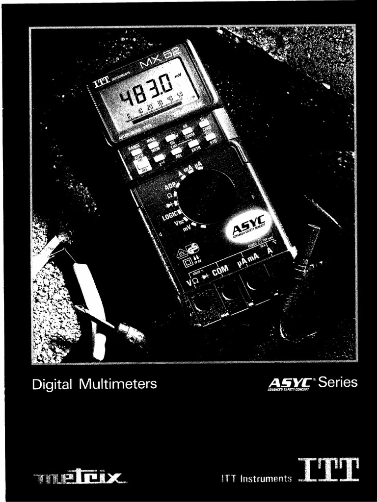 Metrix MX52 User Manual | PDF