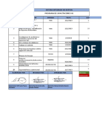 SIS - PRG.SIG.01 Programa de Capacitaciones SIG