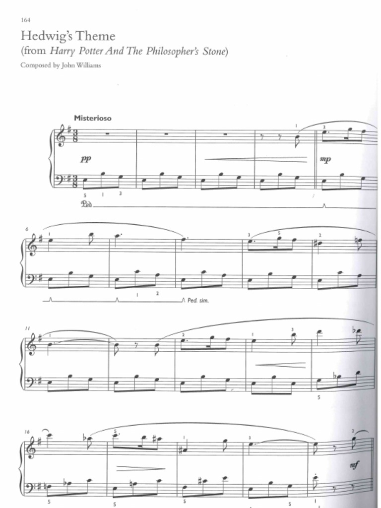 Hedwigs Theme Pdf