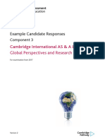9239 AICE Global Component 3 Example Candidate Responses