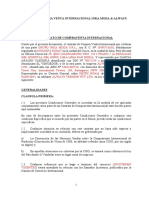 Contrato Compraventa Internacional INKA MODA 2DA UNIDAD CONTRATOS Y ARBITRAJE