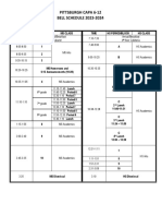 23-24 SY CAPA Bell Schedule To Post